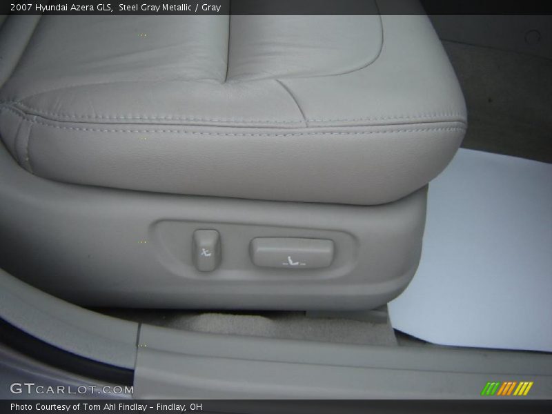 Steel Gray Metallic / Gray 2007 Hyundai Azera GLS