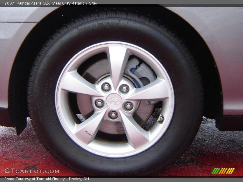 Steel Gray Metallic / Gray 2007 Hyundai Azera GLS