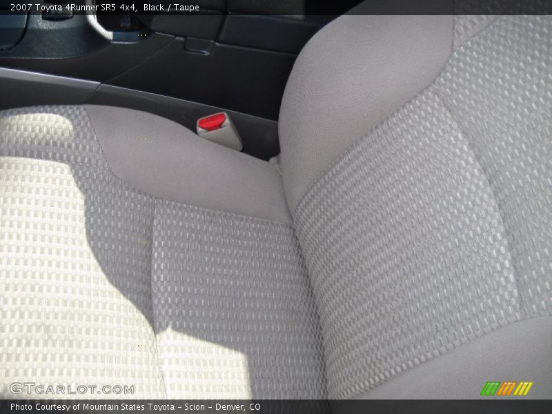 Black / Taupe 2007 Toyota 4Runner SR5 4x4