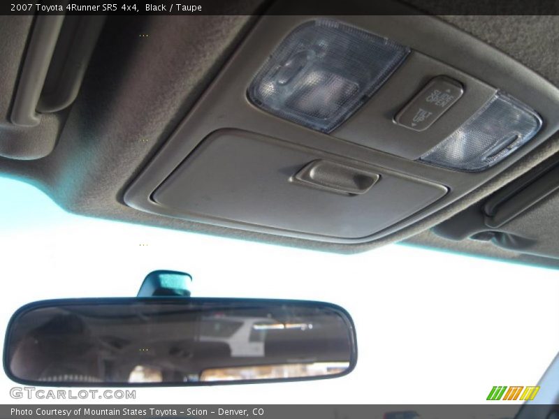 Black / Taupe 2007 Toyota 4Runner SR5 4x4