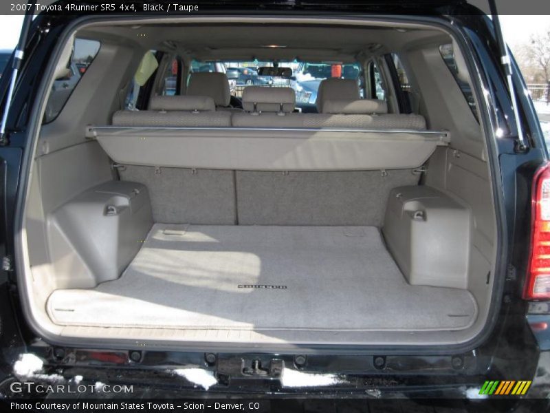 Black / Taupe 2007 Toyota 4Runner SR5 4x4