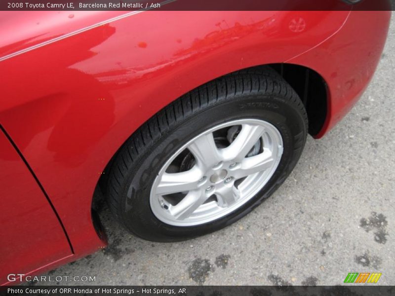 Barcelona Red Metallic / Ash 2008 Toyota Camry LE
