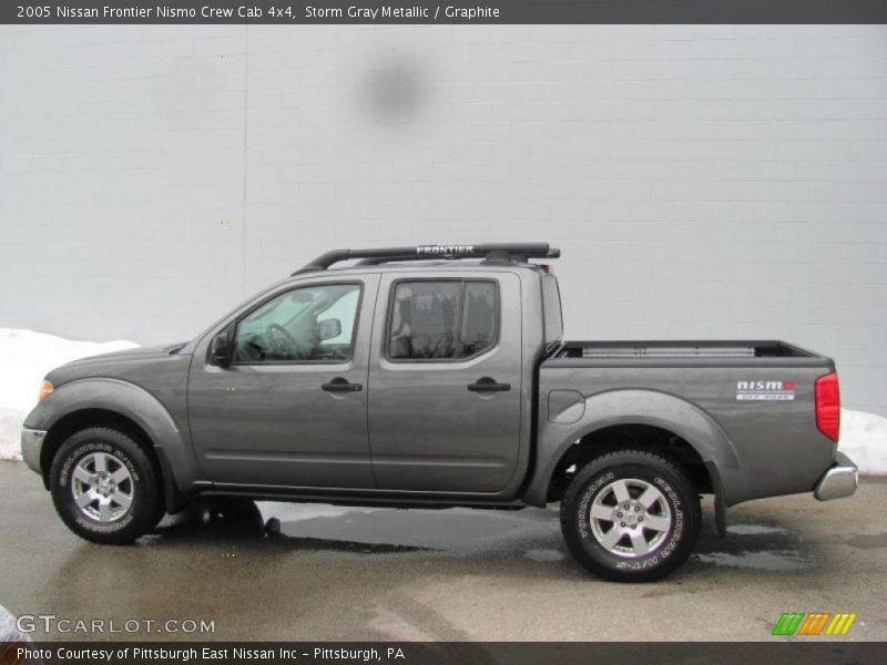 Storm Gray Metallic / Graphite 2005 Nissan Frontier Nismo Crew Cab 4x4