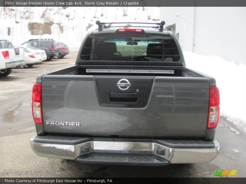 Storm Gray Metallic / Graphite 2005 Nissan Frontier Nismo Crew Cab 4x4