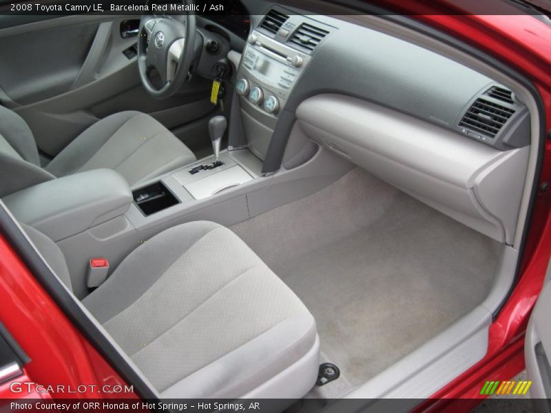 Barcelona Red Metallic / Ash 2008 Toyota Camry LE