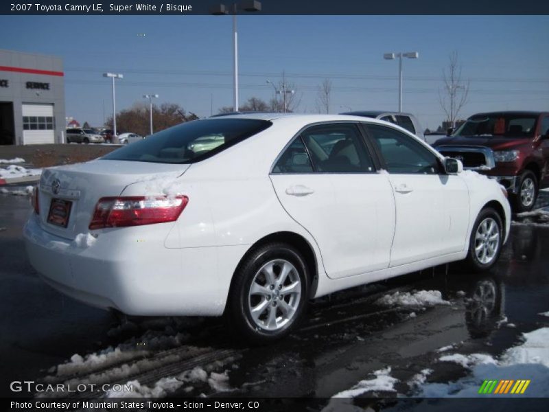 Super White / Bisque 2007 Toyota Camry LE