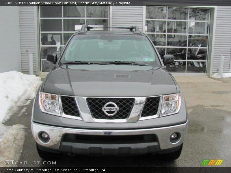 Storm Gray Metallic / Graphite 2005 Nissan Frontier Nismo Crew Cab 4x4