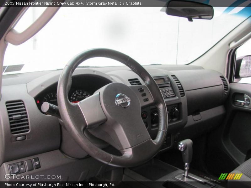 Storm Gray Metallic / Graphite 2005 Nissan Frontier Nismo Crew Cab 4x4