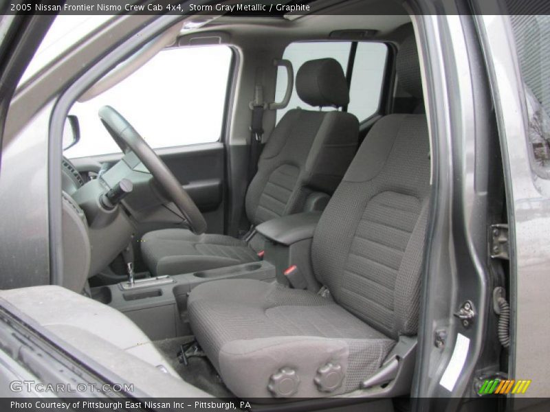Storm Gray Metallic / Graphite 2005 Nissan Frontier Nismo Crew Cab 4x4