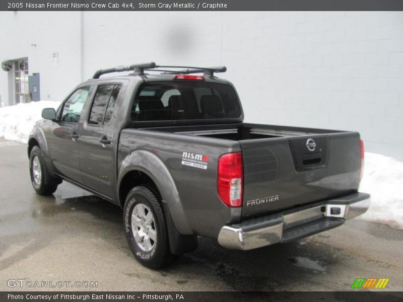 Storm Gray Metallic / Graphite 2005 Nissan Frontier Nismo Crew Cab 4x4