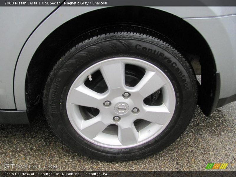 Magnetic Gray / Charcoal 2008 Nissan Versa 1.8 SL Sedan