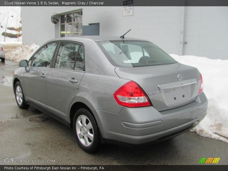 Magnetic Gray / Charcoal 2008 Nissan Versa 1.8 SL Sedan