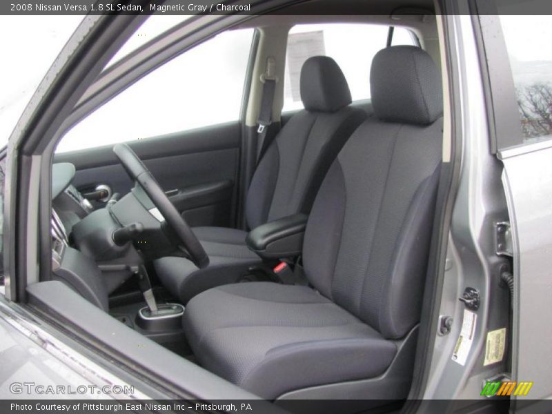 Magnetic Gray / Charcoal 2008 Nissan Versa 1.8 SL Sedan