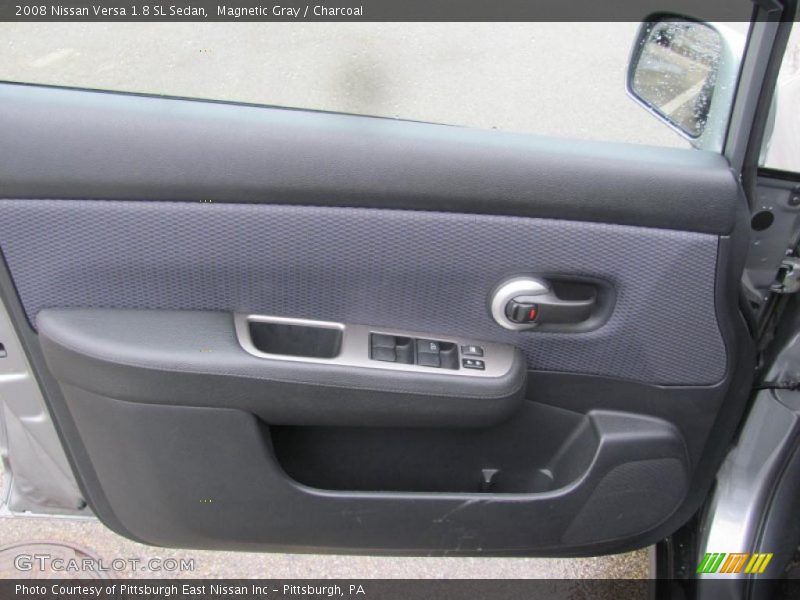 Magnetic Gray / Charcoal 2008 Nissan Versa 1.8 SL Sedan