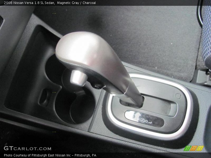 Magnetic Gray / Charcoal 2008 Nissan Versa 1.8 SL Sedan