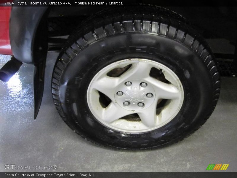 Impulse Red Pearl / Charcoal 2004 Toyota Tacoma V6 Xtracab 4x4