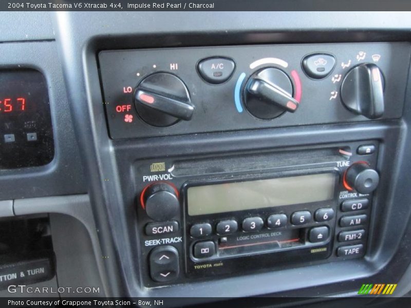 Impulse Red Pearl / Charcoal 2004 Toyota Tacoma V6 Xtracab 4x4