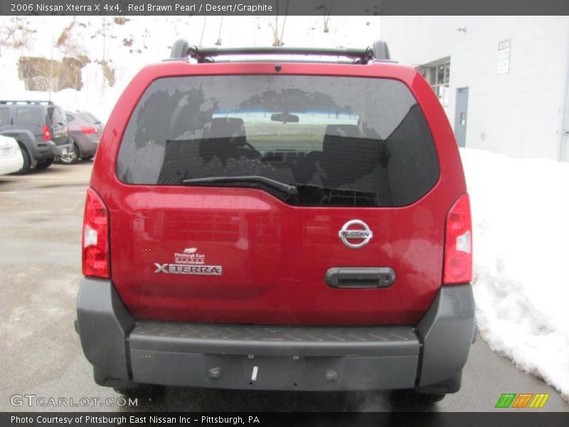 Red Brawn Pearl / Desert/Graphite 2006 Nissan Xterra X 4x4