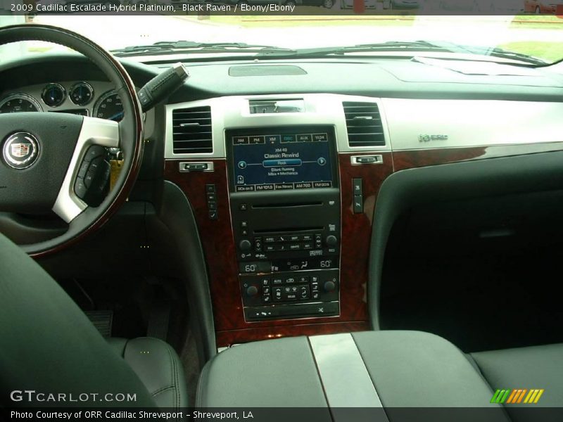 Black Raven / Ebony/Ebony 2009 Cadillac Escalade Hybrid Platinum