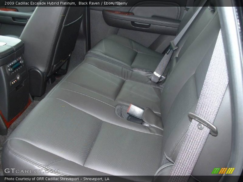 Black Raven / Ebony/Ebony 2009 Cadillac Escalade Hybrid Platinum