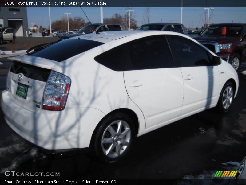 Super White / Bisque 2008 Toyota Prius Hybrid Touring