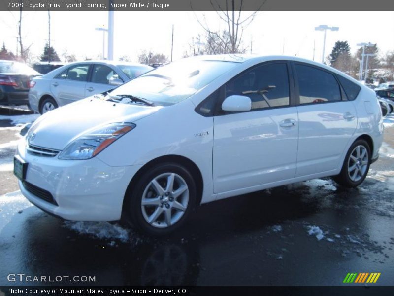 Super White / Bisque 2008 Toyota Prius Hybrid Touring