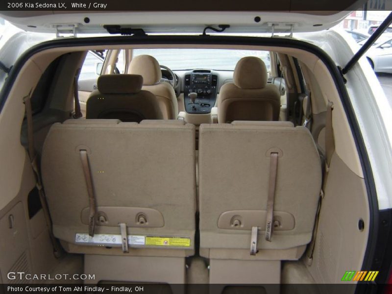 White / Gray 2006 Kia Sedona LX