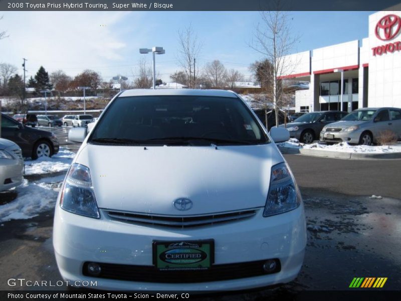 Super White / Bisque 2008 Toyota Prius Hybrid Touring