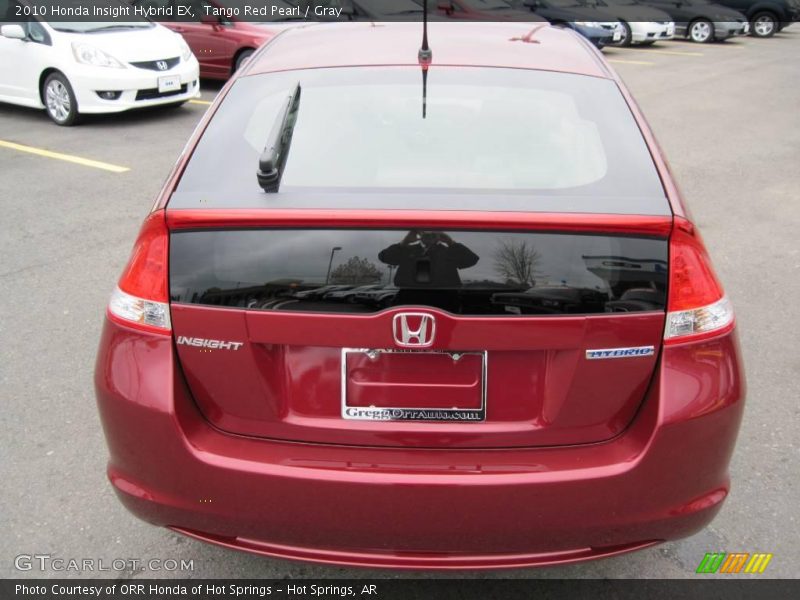 Tango Red Pearl / Gray 2010 Honda Insight Hybrid EX