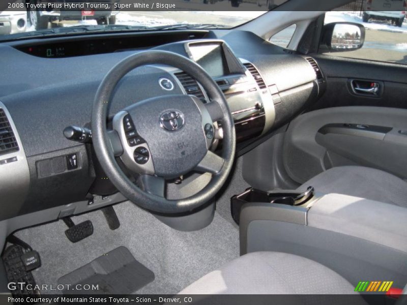 Super White / Bisque 2008 Toyota Prius Hybrid Touring