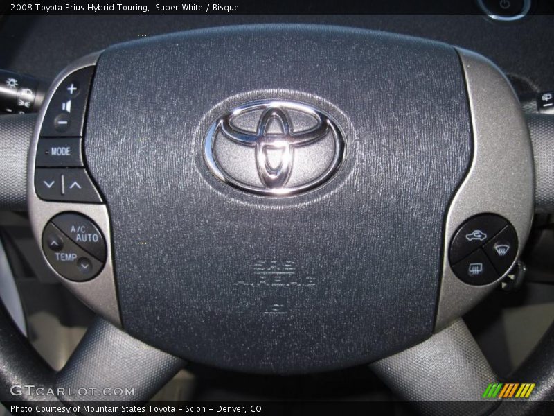 Super White / Bisque 2008 Toyota Prius Hybrid Touring