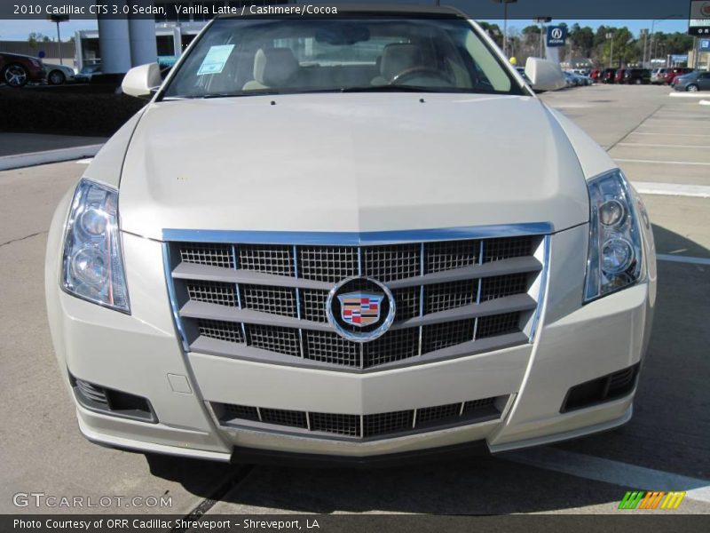 Vanilla Latte / Cashmere/Cocoa 2010 Cadillac CTS 3.0 Sedan