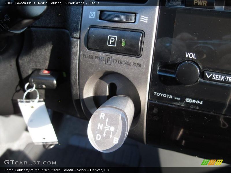 Super White / Bisque 2008 Toyota Prius Hybrid Touring