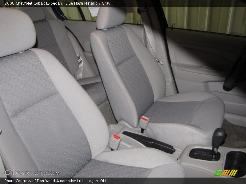 Blue Flash Metallic / Gray 2008 Chevrolet Cobalt LS Sedan