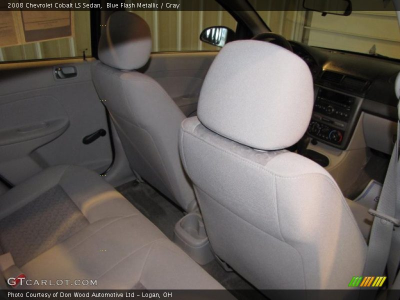 Blue Flash Metallic / Gray 2008 Chevrolet Cobalt LS Sedan