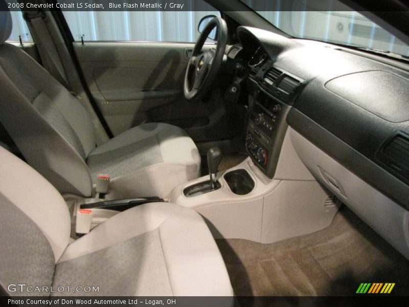 Blue Flash Metallic / Gray 2008 Chevrolet Cobalt LS Sedan