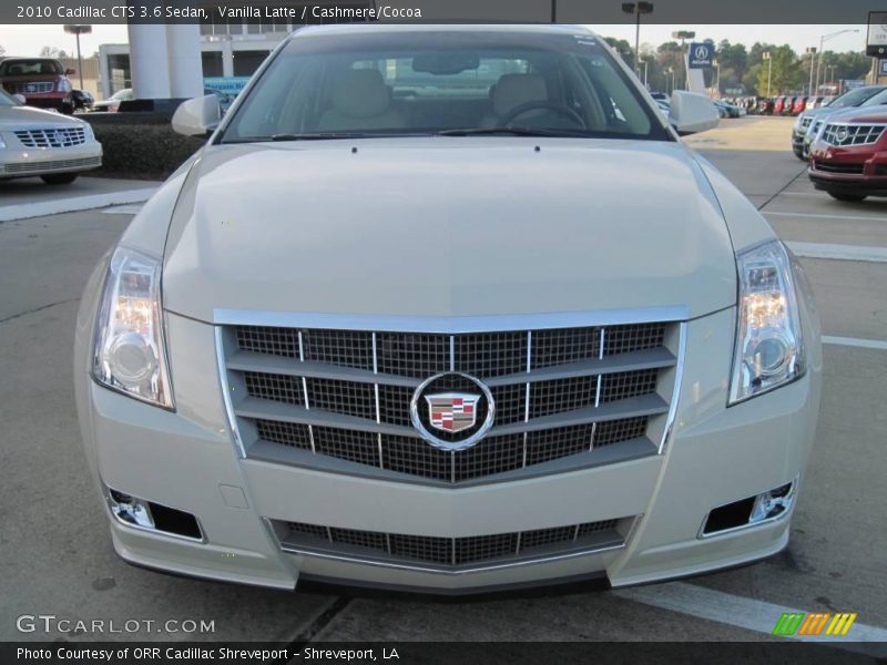 Vanilla Latte / Cashmere/Cocoa 2010 Cadillac CTS 3.6 Sedan