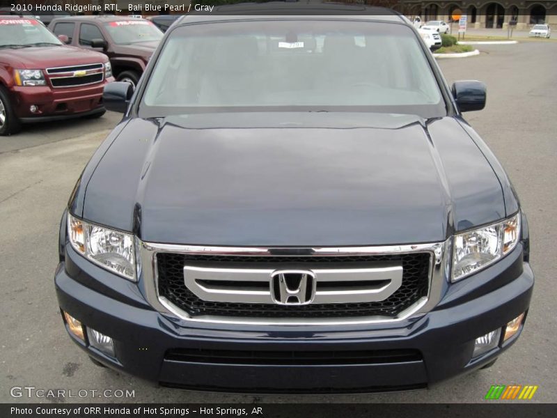 Bali Blue Pearl / Gray 2010 Honda Ridgeline RTL