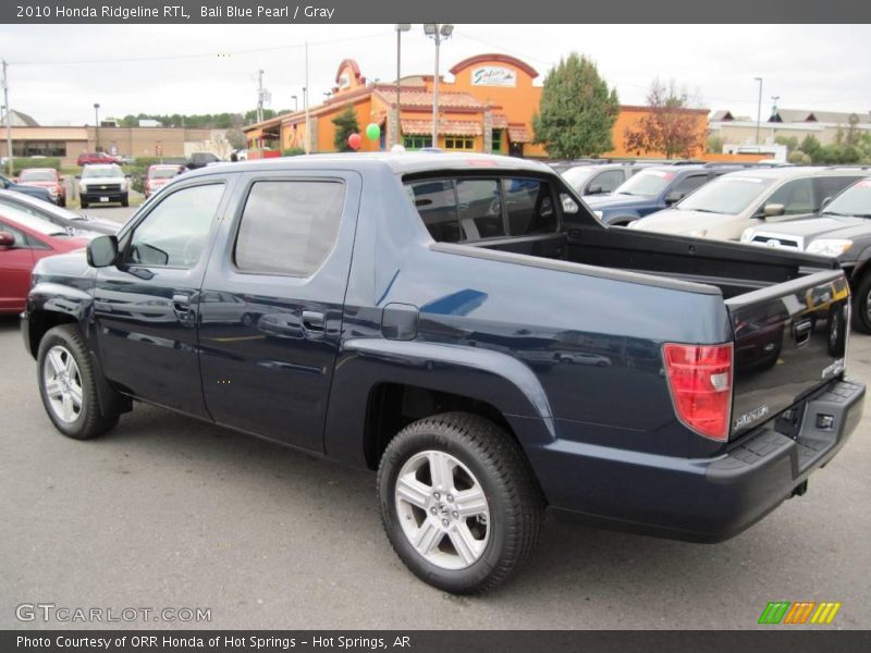 Bali Blue Pearl / Gray 2010 Honda Ridgeline RTL
