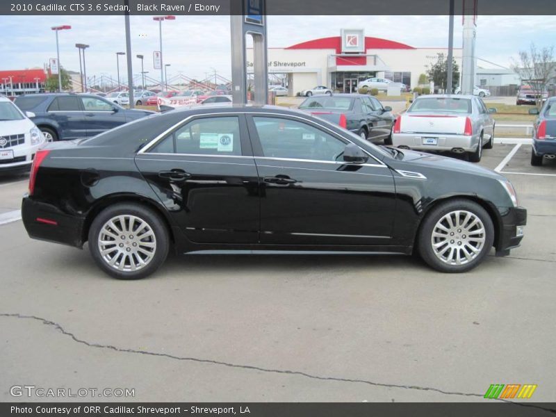 Black Raven / Ebony 2010 Cadillac CTS 3.6 Sedan