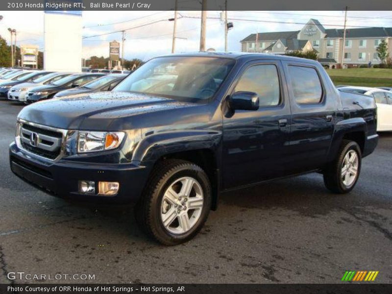 Bali Blue Pearl / Gray 2010 Honda Ridgeline RTL