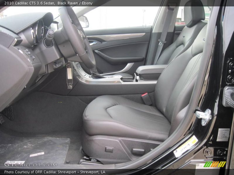 Black Raven / Ebony 2010 Cadillac CTS 3.6 Sedan