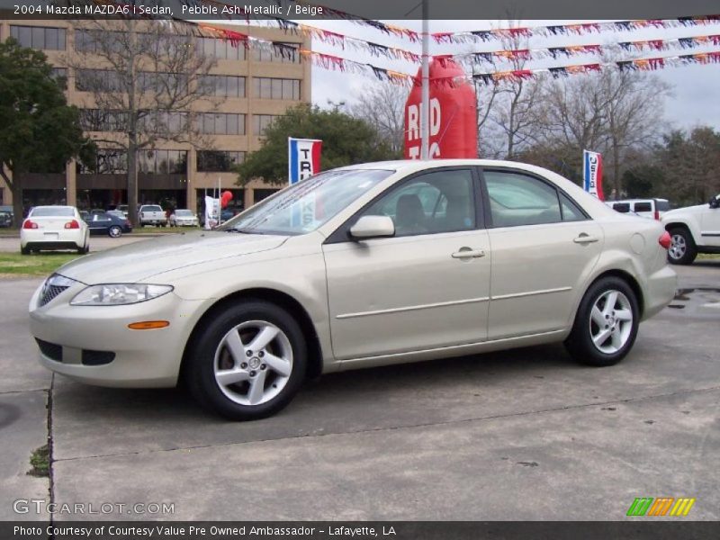Pebble Ash Metallic / Beige 2004 Mazda MAZDA6 i Sedan