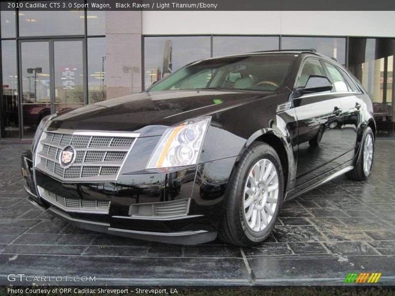 Black Raven / Light Titanium/Ebony 2010 Cadillac CTS 3.0 Sport Wagon