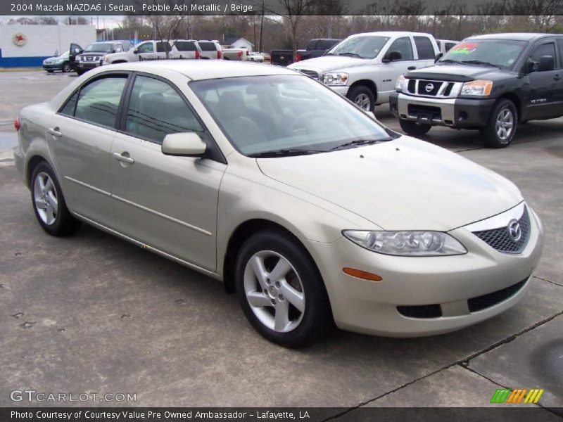 Pebble Ash Metallic / Beige 2004 Mazda MAZDA6 i Sedan