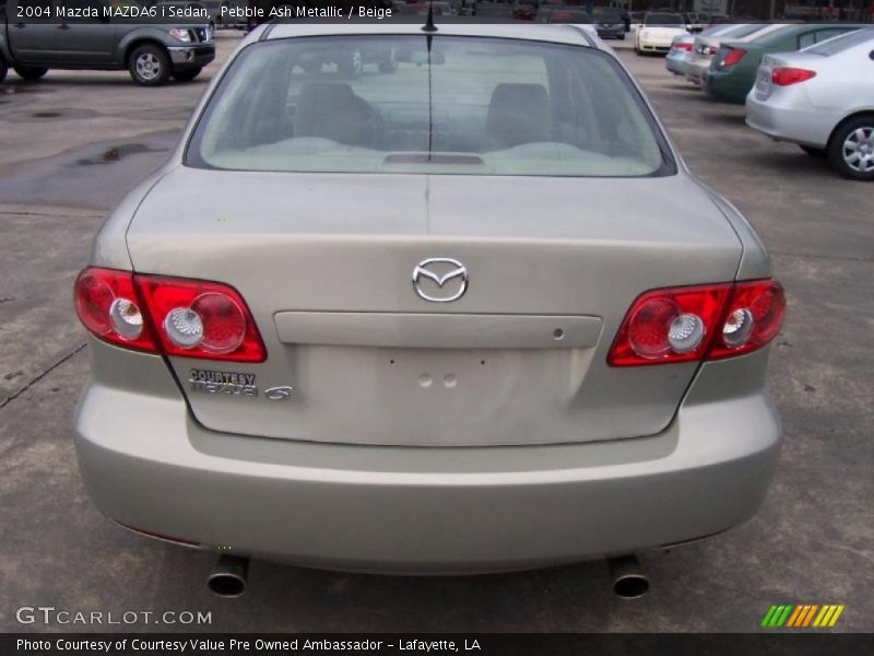 Pebble Ash Metallic / Beige 2004 Mazda MAZDA6 i Sedan