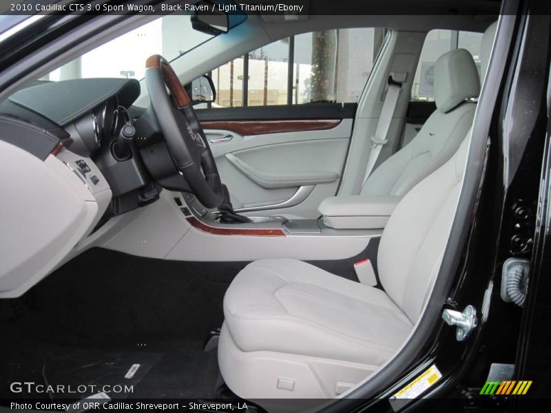 Black Raven / Light Titanium/Ebony 2010 Cadillac CTS 3.0 Sport Wagon