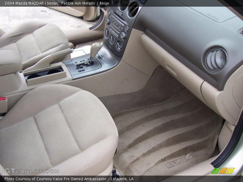Pebble Ash Metallic / Beige 2004 Mazda MAZDA6 i Sedan