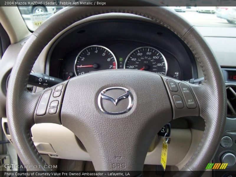 Pebble Ash Metallic / Beige 2004 Mazda MAZDA6 i Sedan