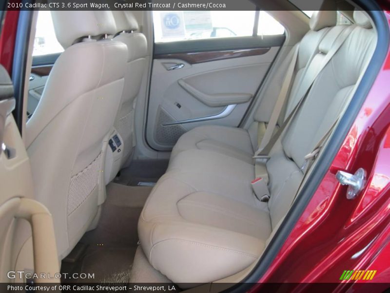 Crystal Red Tintcoat / Cashmere/Cocoa 2010 Cadillac CTS 3.6 Sport Wagon